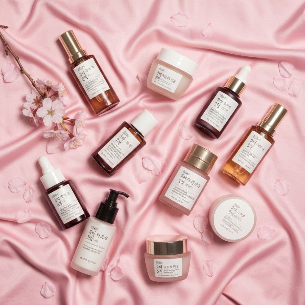 Coleccion de productos de belleza coreana